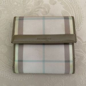 Burberry Pink Nova Check Wallet